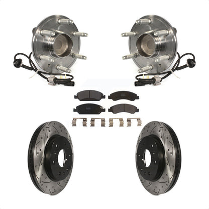 [Avant] Kit d'ensemble roulement de roue et moyeu pour Chevrolet Silverado 1500 GMC Sierra Tahoe Suburban Yukon Cadillac XL Escalade ESV LD RWD KBB-103039