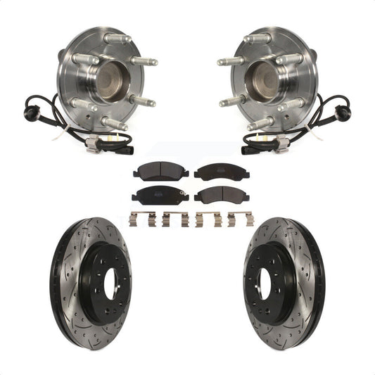 [Avant] Kit d'ensemble roulement de roue et moyeu pour Chevrolet Silverado 1500 GMC Sierra Tahoe Suburban Yukon Cadillac XL Escalade ESV LD RWD KBB-103039