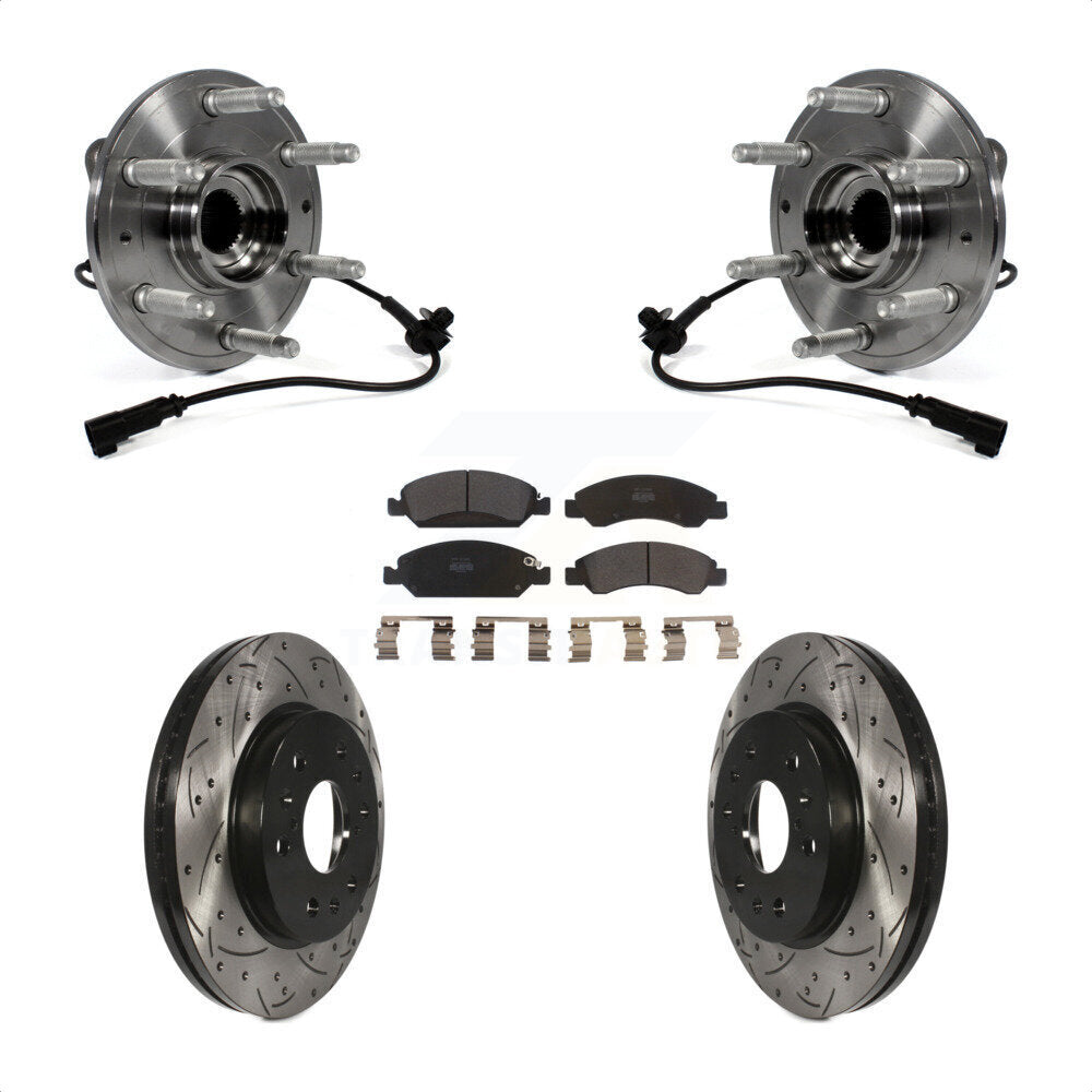 [Avant] Kit d'ensemble roulement de roue et moyeu pour Chevrolet Silverado 1500 GMC Sierra Tahoe Cadillac Suburban Yukon XL Escalade XTS ESV LD KBB-103041