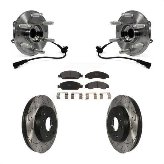 [Avant] Kit d'ensemble roulement de roue et moyeu pour Chevrolet Silverado 1500 GMC Sierra Tahoe Cadillac Suburban Yukon XL Escalade XTS ESV LD KBB-103041