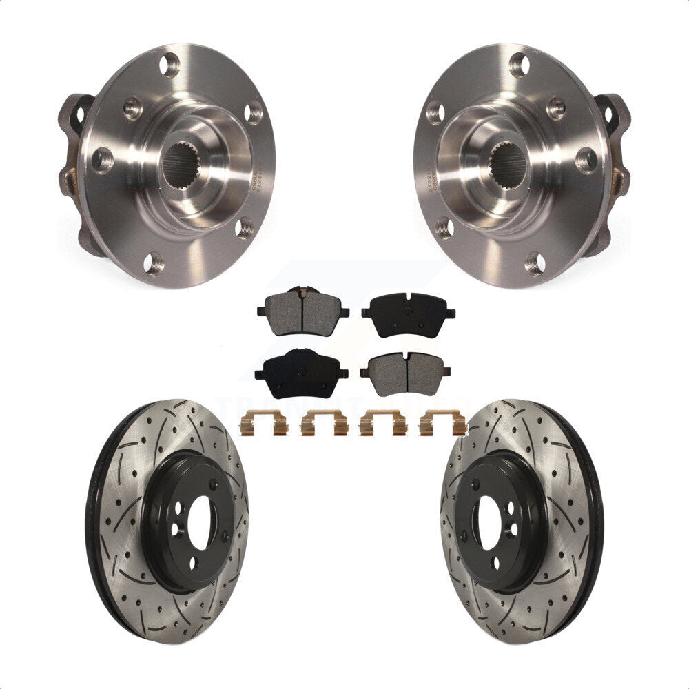 [Avant] Kit d'ensemble roulement de roue et moyeu pour 2012-2013 Mini Cooper Countryman 294mm Diameter Rotor KBB-103055