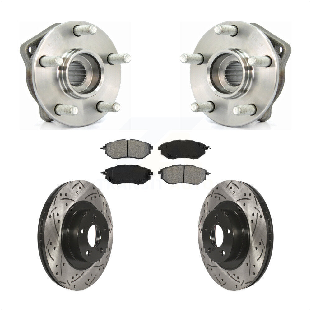 [Avant] Kit d'ensemble roulement de roue et moyeu pour 2009 Subaru Legacy 3.0 R avec 3.0L 292mm Diameter Rotor KBB-103063