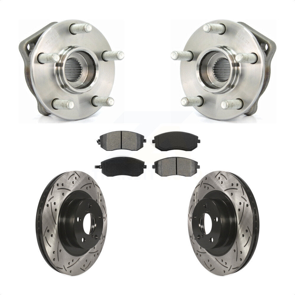 [Avant] Kit d'ensemble roulement de roue et moyeu pour Subaru Outback Legacy Forester Impreza KBB-103065