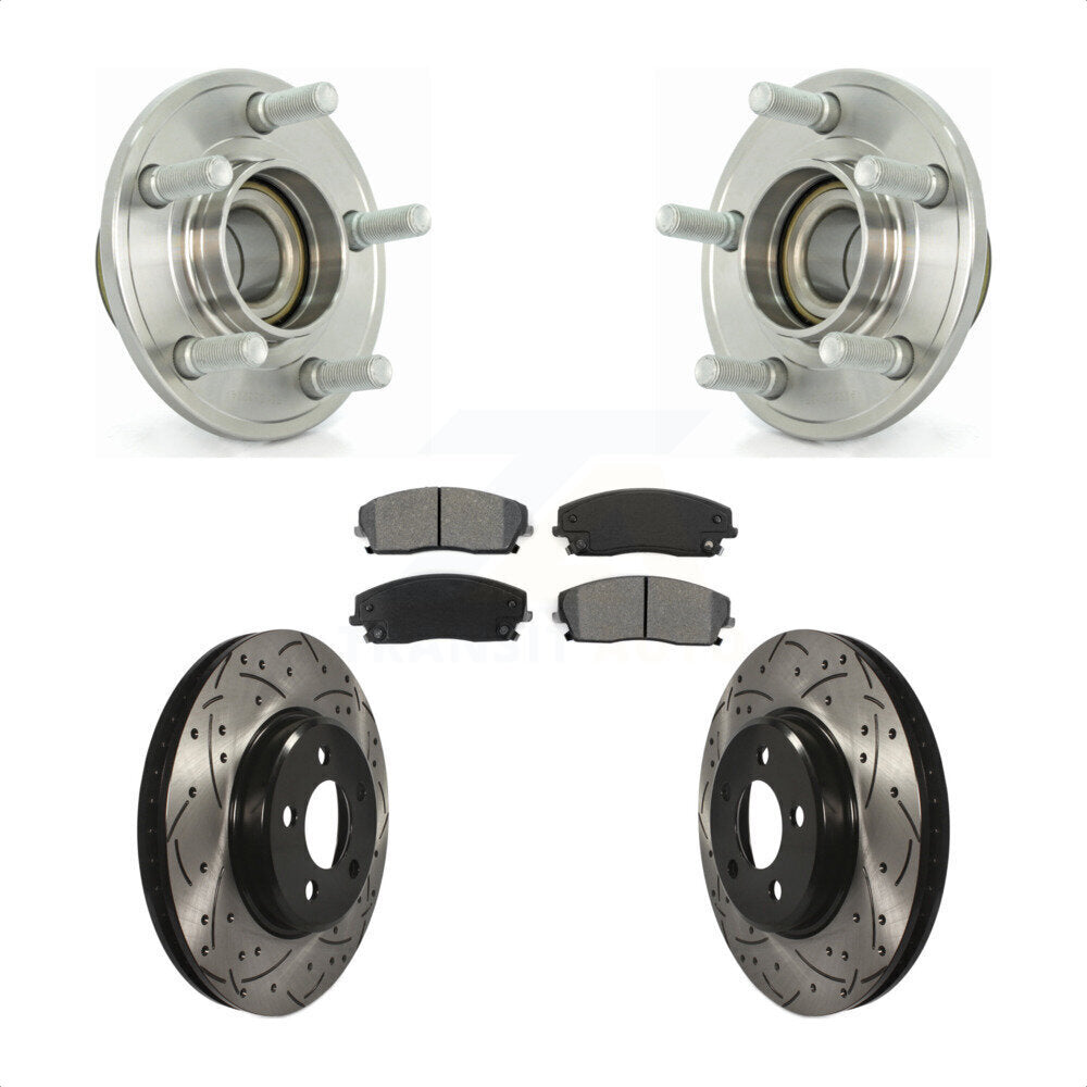 [Avant] Kit d'ensemble roulement de roue et moyeu pour Dodge Chrysler 300 Charger Magnum Challenger KBB-103069 par Transit Auto