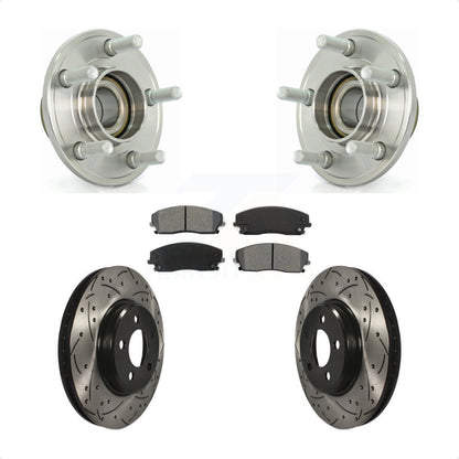 [Avant] Kit d'ensemble roulement de roue et moyeu pour Dodge Chrysler 300 Charger Magnum Challenger KBB-103069 par Transit Auto