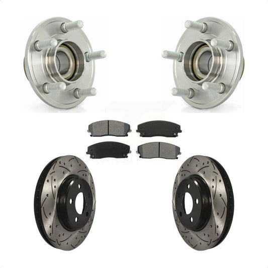 [Avant] Kit d'ensemble roulement de roue et moyeu pour Dodge Chrysler 300 Charger Magnum Challenger KBB-103069 par Transit Auto