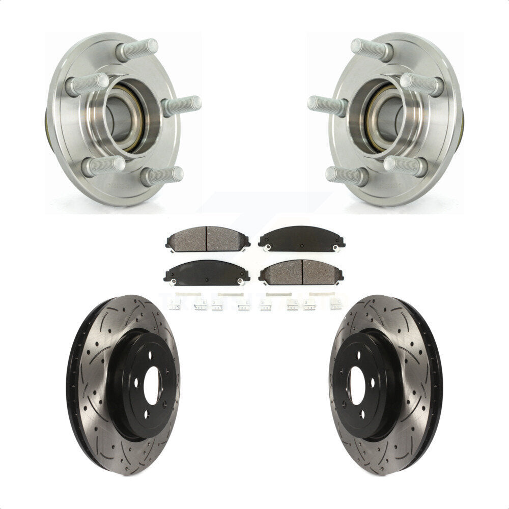 [Avant] Kit d'ensemble roulement de roue et moyeu pour Dodge Chrysler 300 Charger Magnum Challenger KBB-103070 par Transit Auto