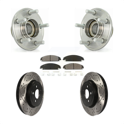 [Avant] Kit d'ensemble roulement de roue et moyeu pour Dodge Chrysler 300 Charger Magnum Challenger KBB-103070 par Transit Auto