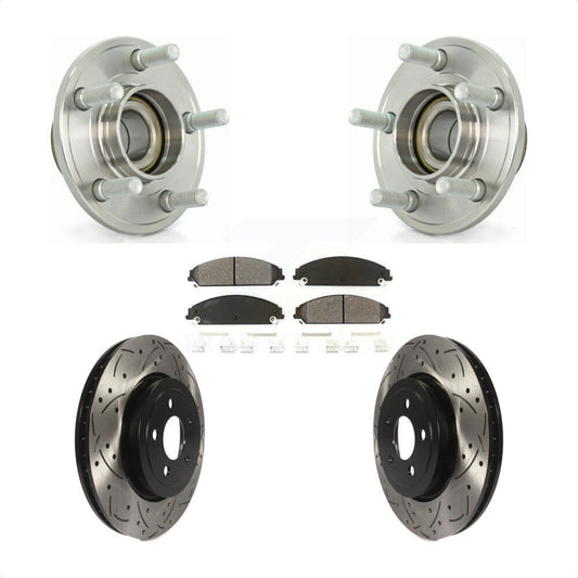 [Avant] Kit d'ensemble roulement de roue et moyeu pour Dodge Chrysler 300 Charger Magnum Challenger KBB-103070 par Transit Auto