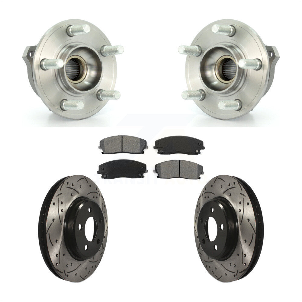 [Avant] Kit d'ensemble roulement de roue et moyeu pour Dodge Charger Chrysler 300 Magnum KBB-103071 par Transit Auto