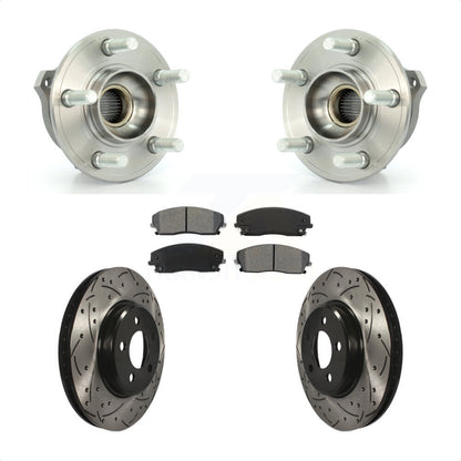 [Avant] Kit d'ensemble roulement de roue et moyeu pour Dodge Charger Chrysler 300 Magnum KBB-103071 par Transit Auto