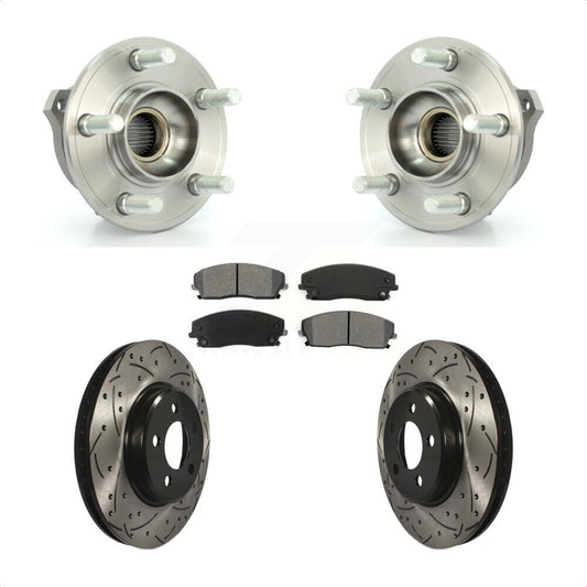 [Avant] Kit d'ensemble roulement de roue et moyeu pour Dodge Charger Chrysler 300 Magnum KBB-103071 par Transit Auto