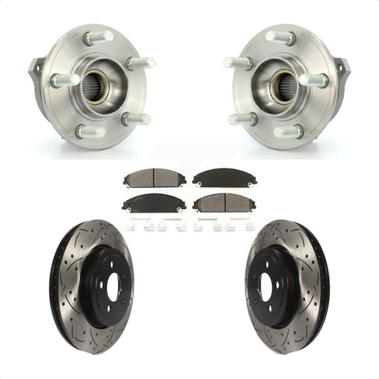 [Avant] Kit d'ensemble roulement de roue et moyeu pour Dodge Charger Chrysler 300 Challenger Magnum KBB-103072 par Transit Auto