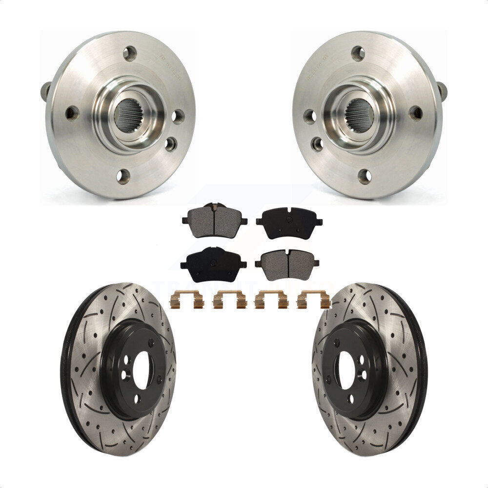 [Avant] Kit d'ensemble roulement de roue et moyeu pour 2002-2006 Mini Cooper 294mm Diameter Rotor KBB-103073