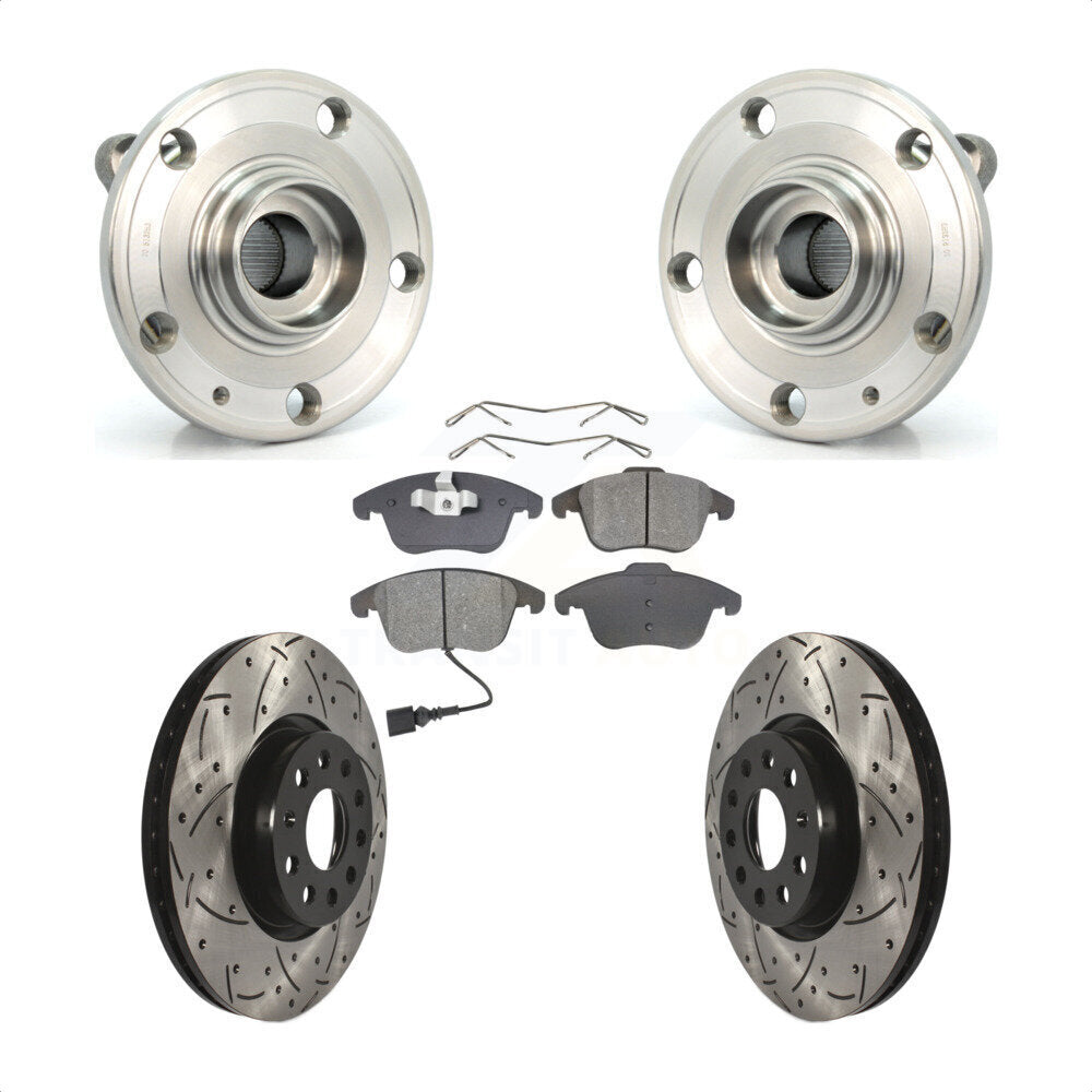 [Avant] Kit d'ensemble roulement de roue et moyeu pour Volkswagen Passat Tiguan Audi Q3 Quattro Limited KBB-103076