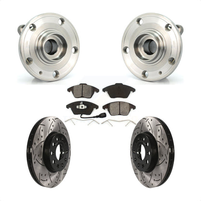[Avant] Kit d'ensemble roulement de roue et moyeu pour Volkswagen Jetta Beetle Rabbit Audi A3 GTI Quattro KBB-103077