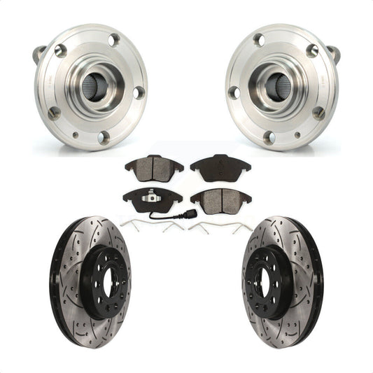 [Avant] Kit d'ensemble roulement de roue et moyeu pour Volkswagen Jetta Beetle Rabbit Audi A3 GTI Quattro KBB-103077