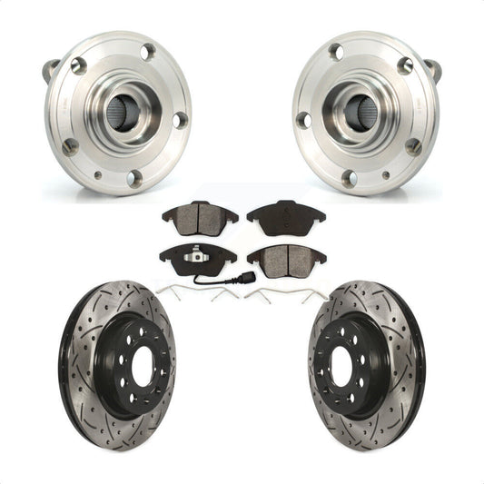 [Avant] Kit d'ensemble roulement de roue et moyeu pour Volkswagen GTI Audi A3 Quattro 280mm Diameter Rotor KBB-103078