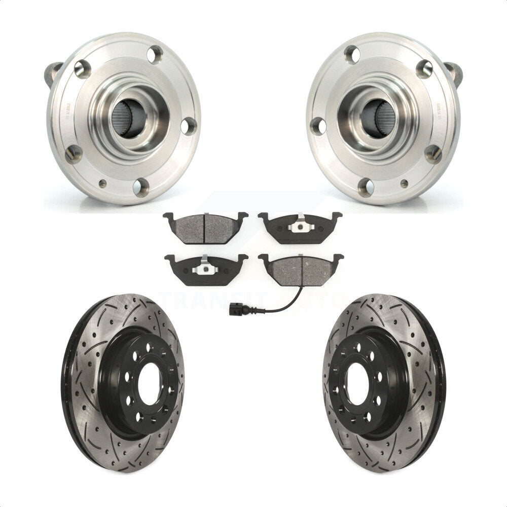 [Avant] Kit d'ensemble roulement de roue et moyeu pour 2011-2015 Volkswagen Jetta 280mm Diameter Rotor KBB-103079