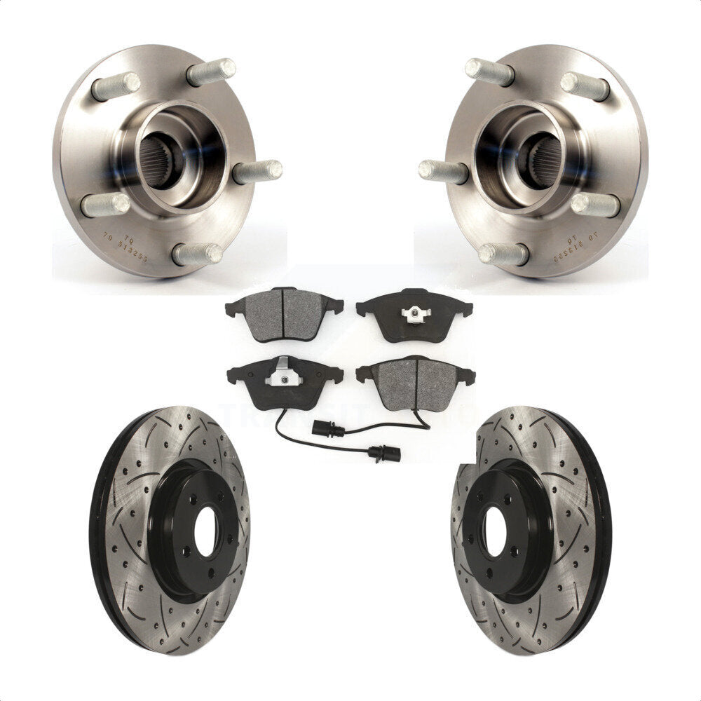 [Avant] Kit d'ensemble roulement de roue et moyeu pour Volvo S40 C70 V50 320mm Diameter Rotor KBB-103081