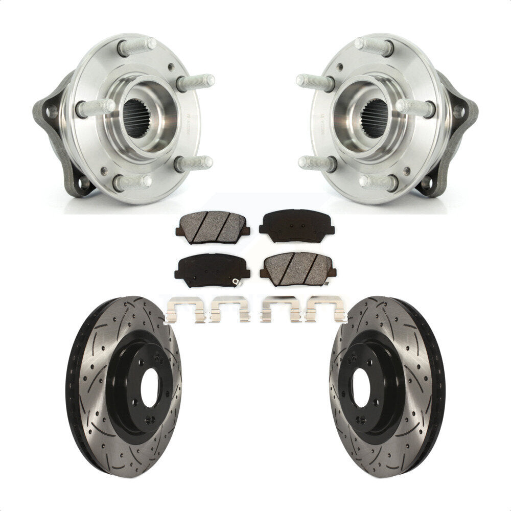 [Avant] Kit d'ensemble roulement de roue et moyeu pour Kia Sorento Hyundai Santa Fe Sport KBB-103095