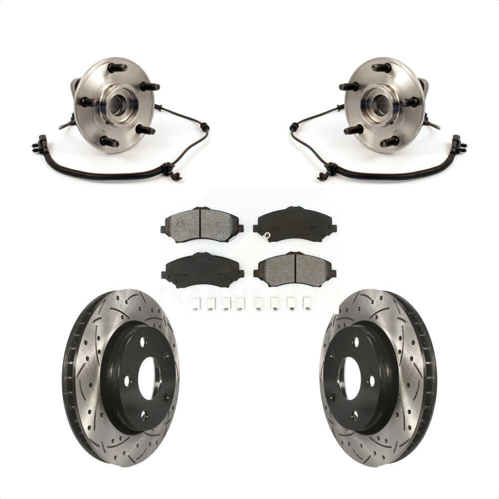 [Avant] Kit d'ensemble roulement de roue et moyeu pour 2007-2010 Jeep Wrangler KBB-103101