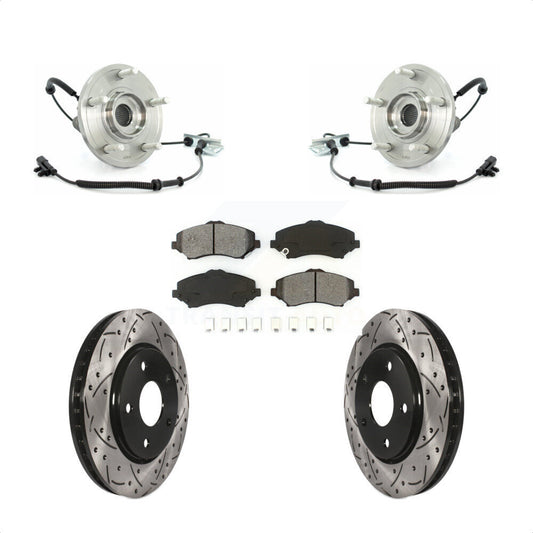 [Avant] Kit d'ensemble roulement de roue et moyeu pour Chrysler Town & Country Dodge Grand Caravan Volkswagen Routan KBB-103102 par Transit Auto