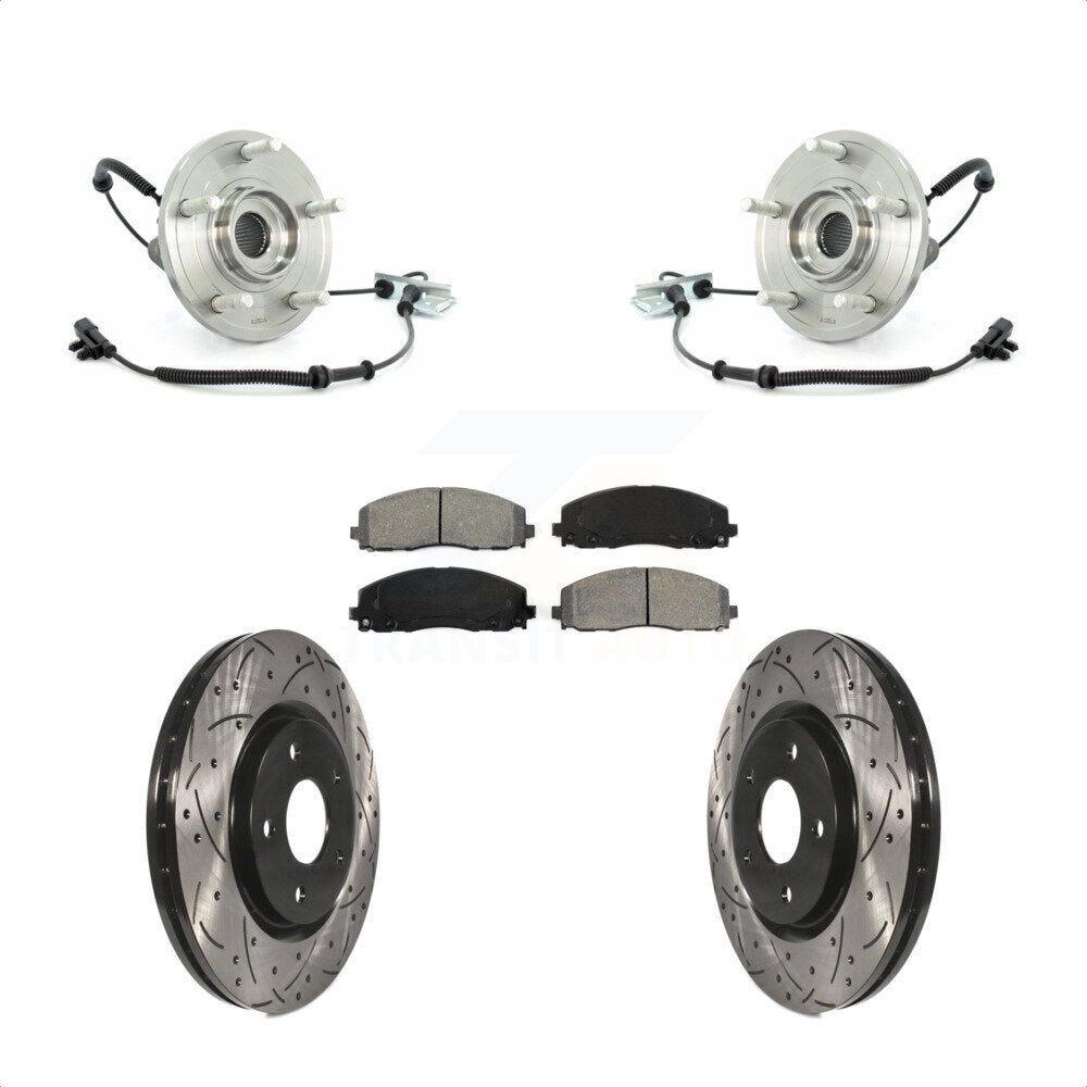 [Avant] Kit d'ensemble roulement de roue et moyeu pour 2012 Volkswagen Routan Dual Piston Caliper KBB-103103