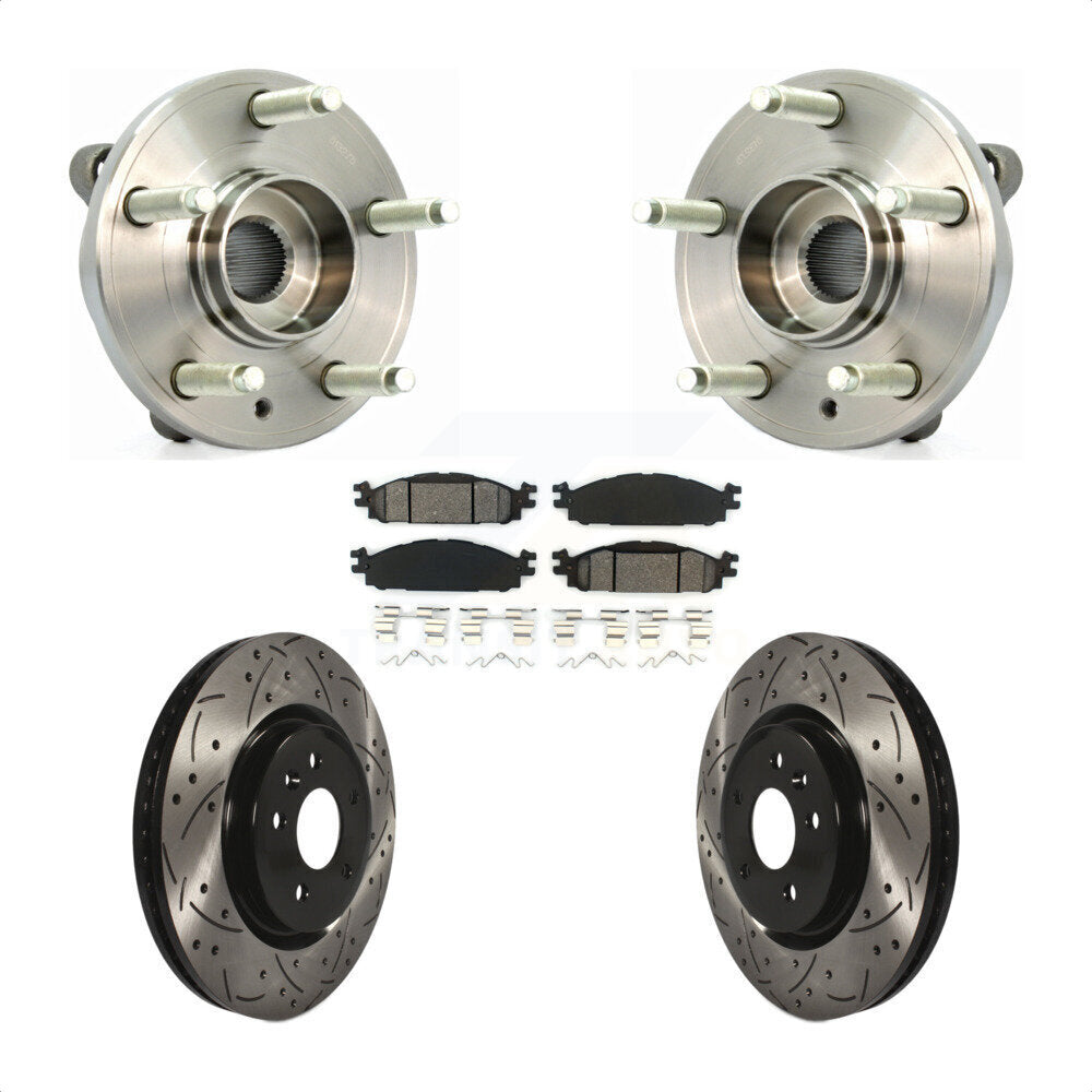 [Avant] Kit d'ensemble roulement de roue et moyeu pour Ford Taurus Flex Lincoln MKT MKS KBB-103106