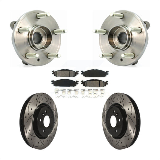 [Avant] Kit d'ensemble roulement de roue et moyeu pour Ford Taurus Flex Lincoln MKT MKS KBB-103106