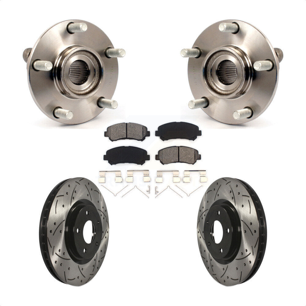 [Avant] Kit d'ensemble roulement de roue et moyeu pour 2007-2012 Nissan Sentra SE-R Spec V avec 2.5L KBB-103124