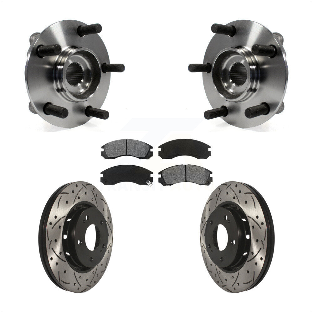 [Avant] Kit d'ensemble roulement de roue et moyeu pour 2010-2011 Mitsubishi Lancer Ralliart Sportback avec AWD KBB-103126