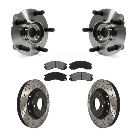 [Avant] Kit d'ensemble roulement de roue et moyeu pour 2010-2011 Mitsubishi Lancer Ralliart Sportback avec AWD KBB-103126