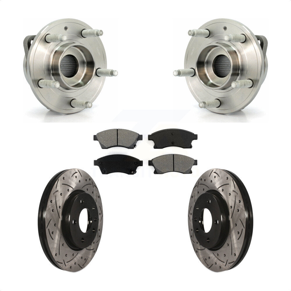 [Avant] Kit d'ensemble roulement de roue et moyeu pour Chevrolet Cruze Buick Verano Volt Orlando KBB-103139 par Transit Auto