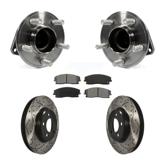 [Avant] Kit d'ensemble roulement de roue et moyeu pour Dodge Charger Challenger Chrysler 300 KBB-103142 par Transit Auto