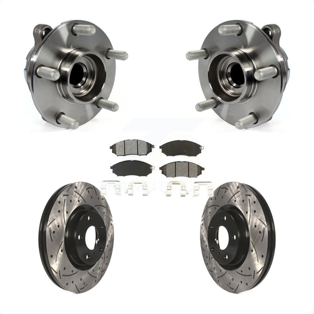 [Avant] Kit d'ensemble roulement de roue et moyeu pour INFINITI G37 G35 M35 Nissan 370Z EX35 QX70 M37 G25 Q70 Q70L M45 Q40 QX50 M56 EX37 M35h KBB-103148