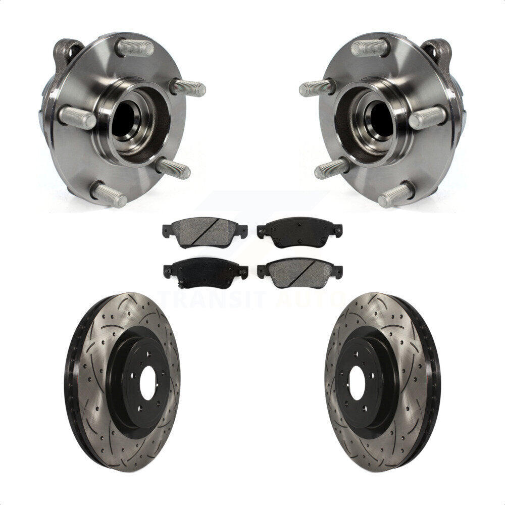 [Avant] Kit d'ensemble roulement de roue et moyeu pour 2014 INFINITI Q60 Sport avec RWD sans Package KBB-103149 par Transit Auto
