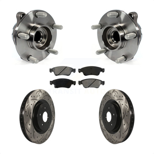 [Avant] Kit d'ensemble roulement de roue et moyeu pour 2014 INFINITI Q60 Sport avec RWD sans Package KBB-103149 par Transit Auto