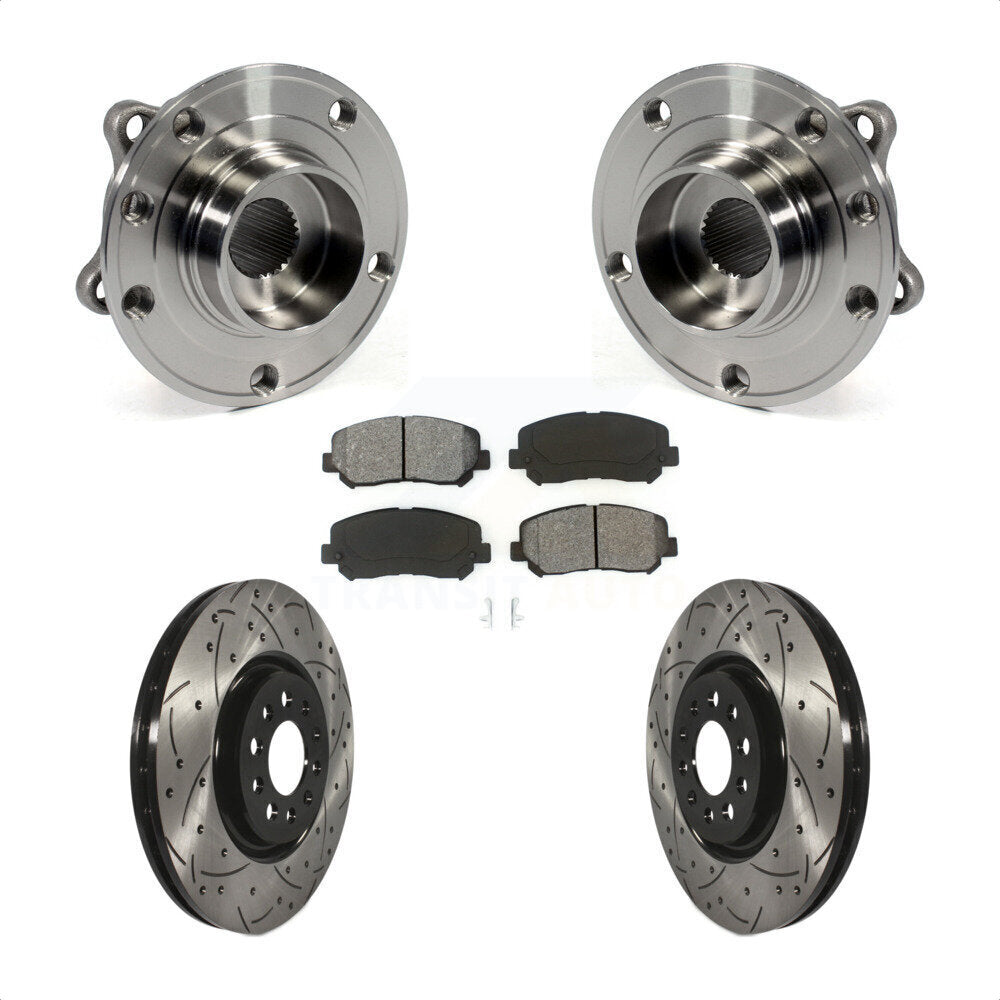 [Avant] Kit d'ensemble roulement de roue et moyeu pour 2015-2017 Chrysler 200 330mm Diameter Rotor KBB-103164