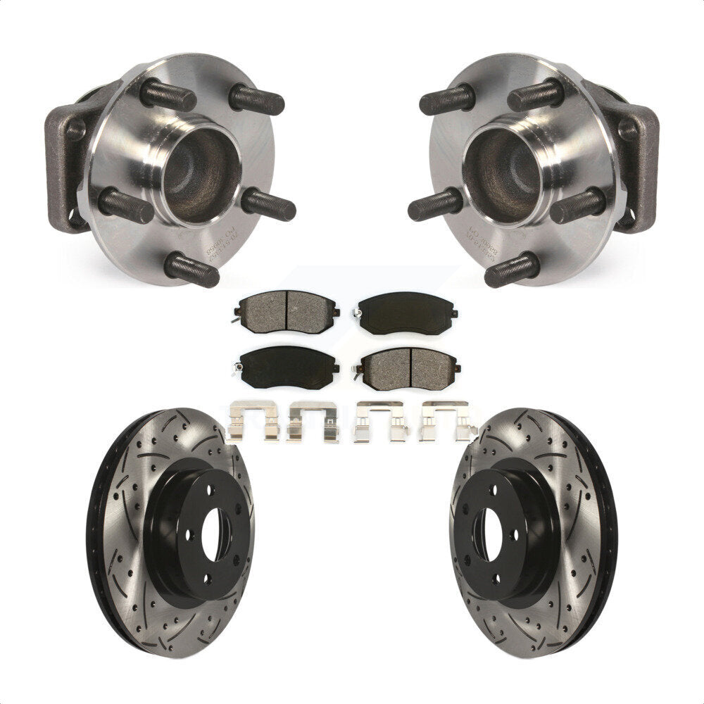 [Avant] Kit d'ensemble roulement de roue et moyeu pour 2013-2016 Scion FR-S Subaru BRZ 277mm Diameter Rotor KBB-103165