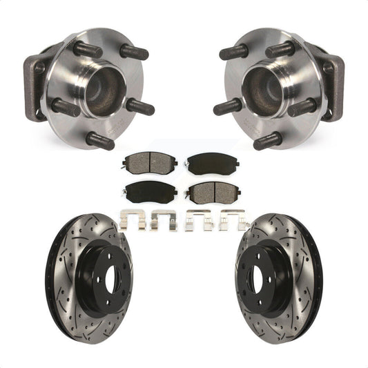 [Avant] Kit d'ensemble roulement de roue et moyeu pour 2013-2016 Scion FR-S Subaru BRZ 277mm Diameter Rotor KBB-103165