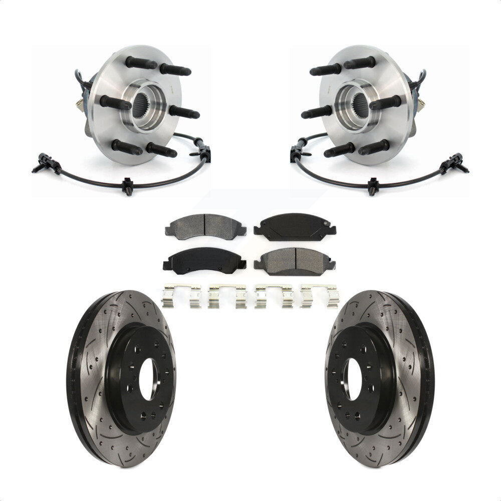 [Avant] Kit d'ensemble roulement de roue et moyeu pour Chevrolet Silverado 1500 GMC Sierra Classic Express Savana KBB-103181