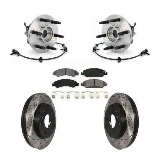 [Avant] Kit d'ensemble roulement de roue et moyeu pour Chevrolet Silverado 1500 GMC Sierra Classic Express Savana KBB-103181