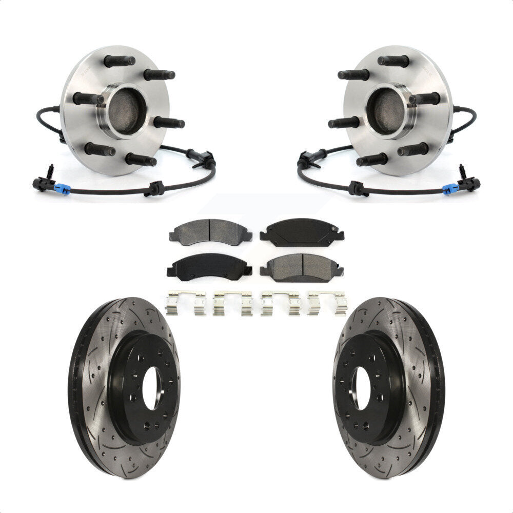 [Avant] Kit d'ensemble roulement de roue et moyeu pour Chevrolet Silverado 1500 GMC Sierra Classic Express Savana KBB-103182