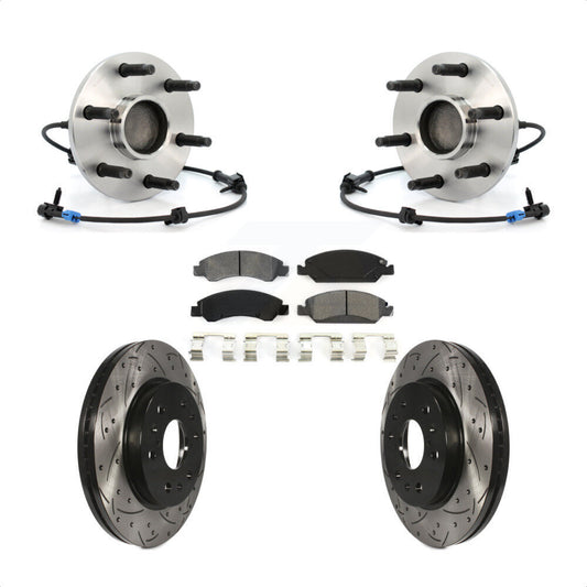 [Avant] Kit d'ensemble roulement de roue et moyeu pour Chevrolet Silverado 1500 GMC Sierra Classic Express Savana KBB-103182