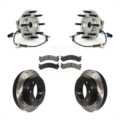 [Avant] Kit d'ensemble roulement de roue et moyeu pour Chevrolet Silverado 2500 HD GMC Sierra Hummer H2 Classic 1500 3500 Suburban Yukon XL Avalanche KBB-103183