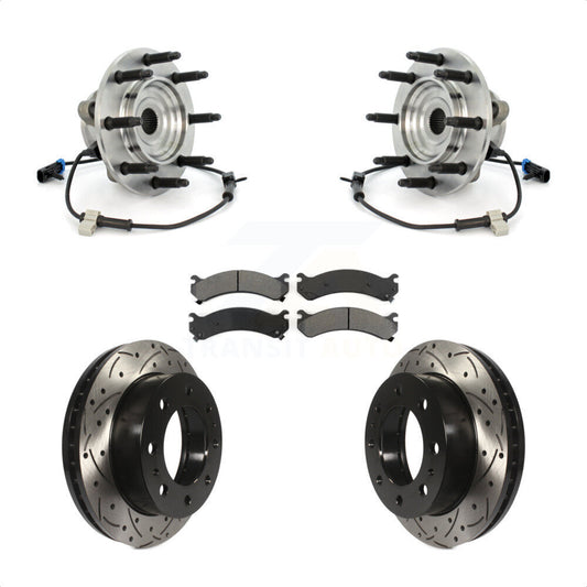 [Avant] Kit d'ensemble roulement de roue et moyeu pour Chevrolet Silverado 2500 HD GMC Sierra Hummer H2 Classic 1500 3500 Suburban Yukon XL Avalanche KBB-103183
