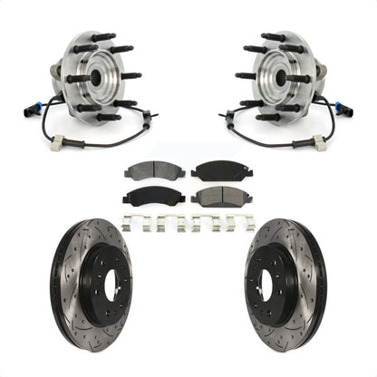 [Avant] Kit d'ensemble roulement de roue et moyeu pour Chevrolet Silverado 1500 GMC Sierra Classic 8 Lug Wheels KBB-103184