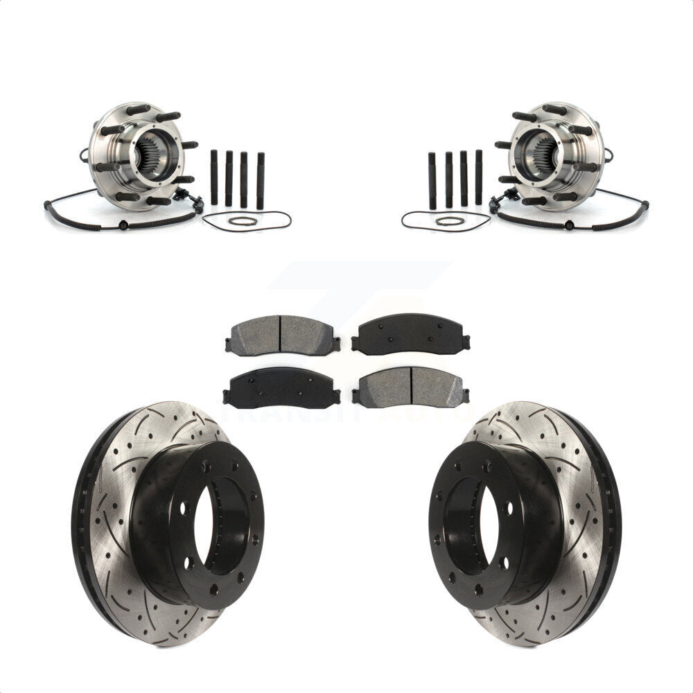[Avant] Kit d'ensemble roulement de roue et moyeu pour 2008-2010 Ford F-350 Super Duty 4WD Single Rear Wheels KBB-103190