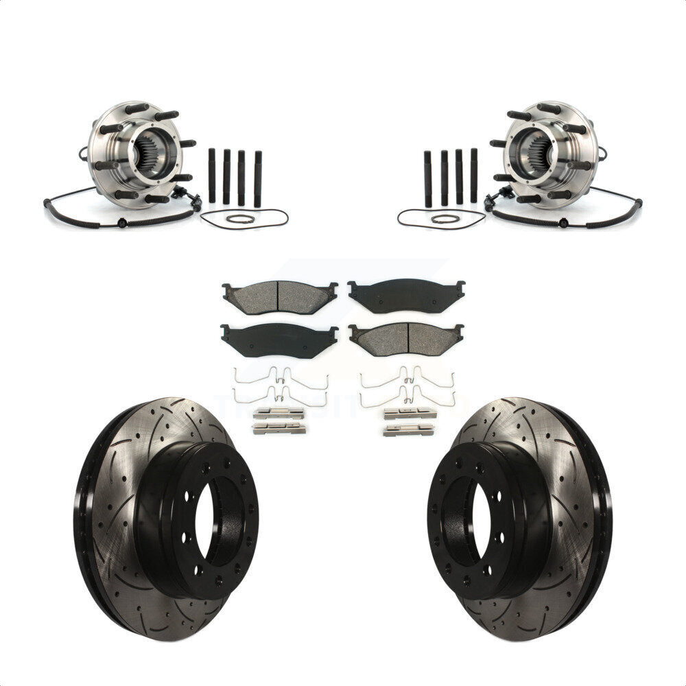 [Avant] Kit d'ensemble roulement de roue et moyeu pour 2010 Ford F-550 Super Duty 4 X Single Rear Wheels KBB-103192